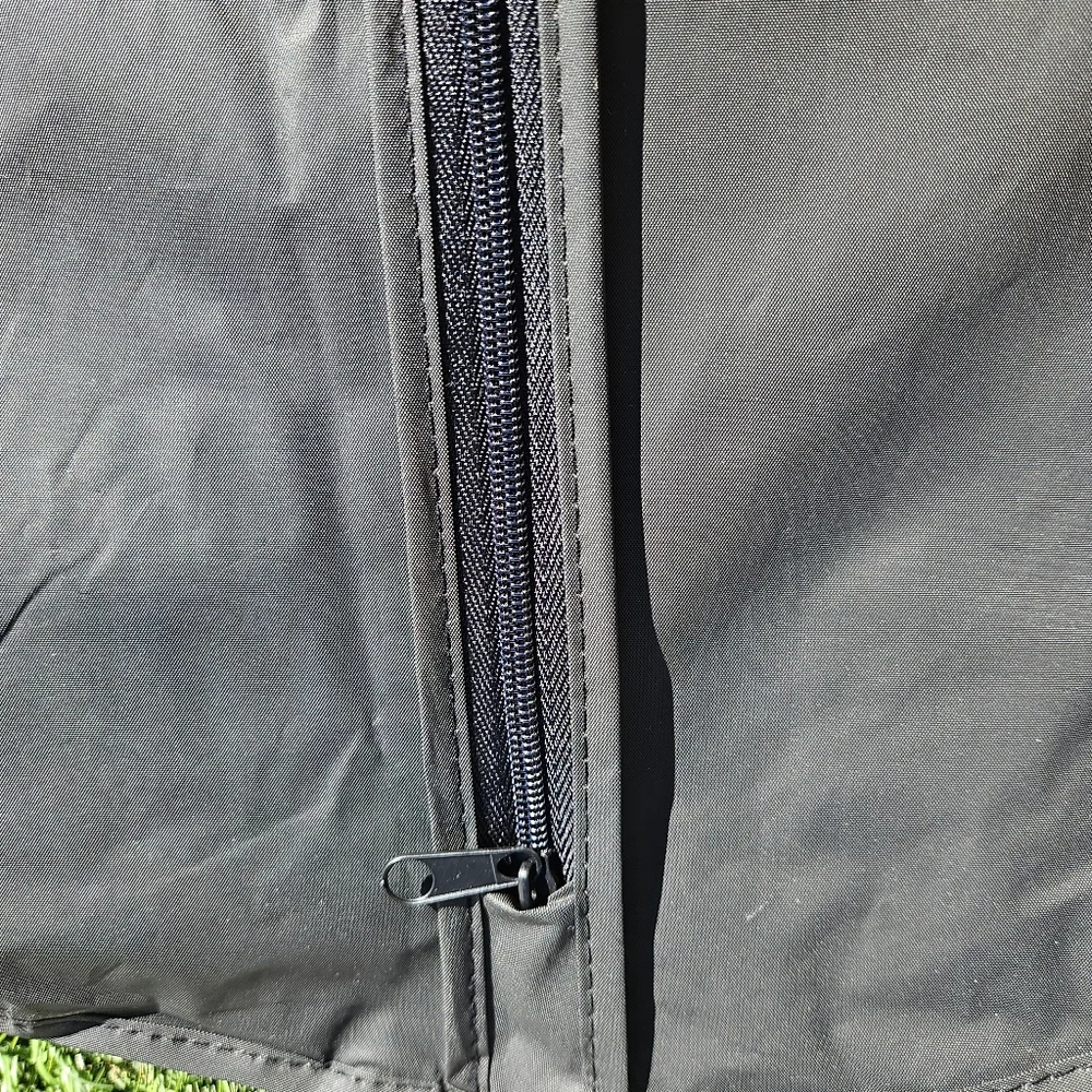 Saks Fifth Avenue Solid Black Canvas Garment Bag 23x55
